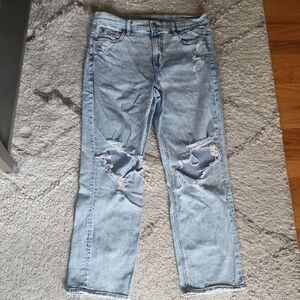 American Eagle Stretch Ripped Jean Size 10